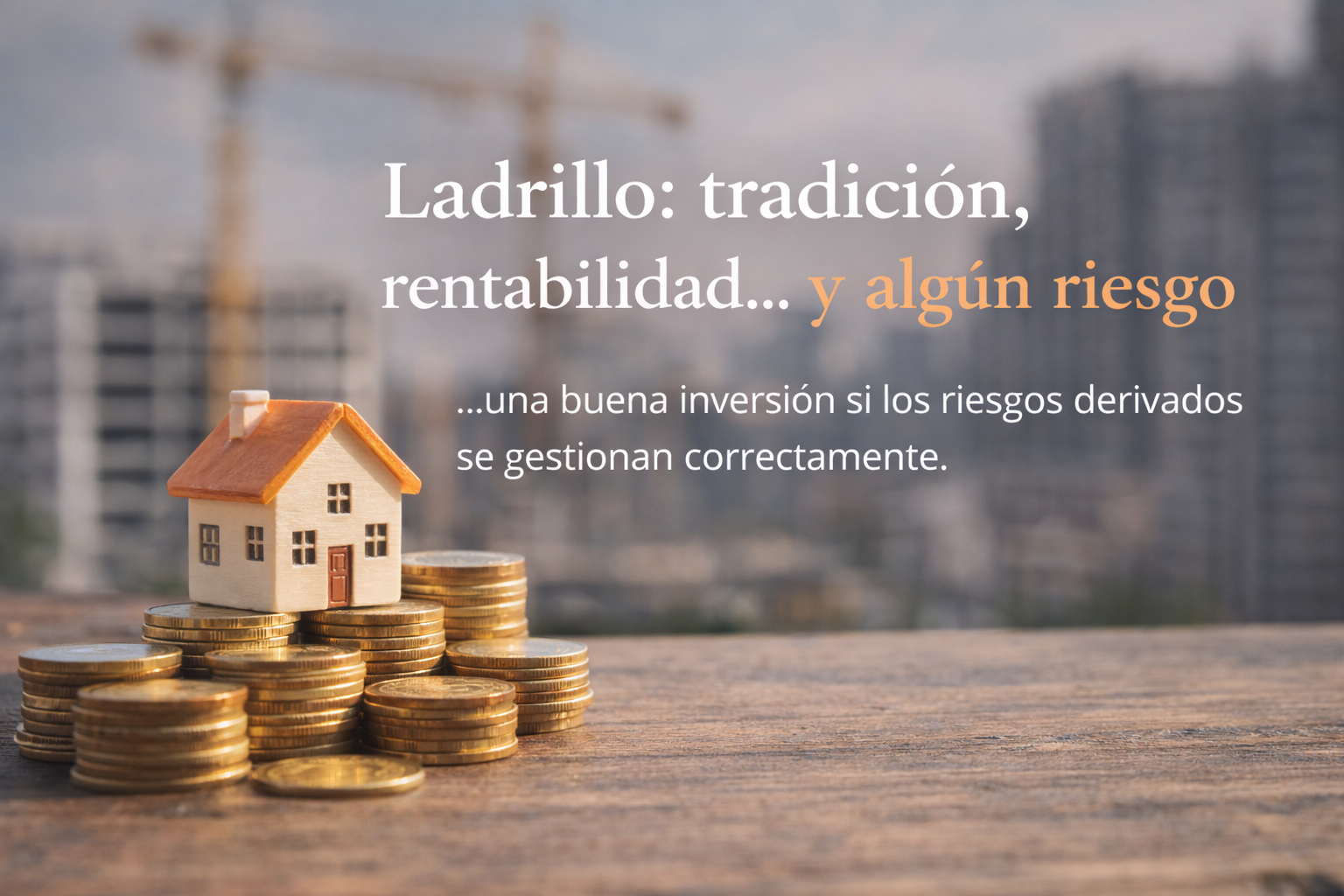 Ladrillo: tradición, rentabilidad, y algún riesgo